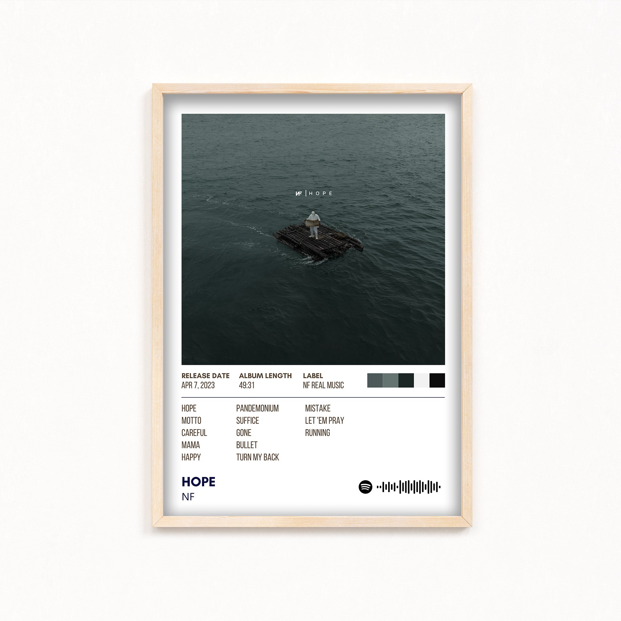 Hope by NF Album Poster