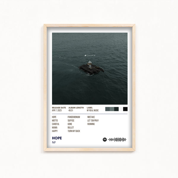 Hope by NF Album Poster