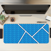 Aqua Spirals Desk Mat | Desk Pad | Mouse Pad