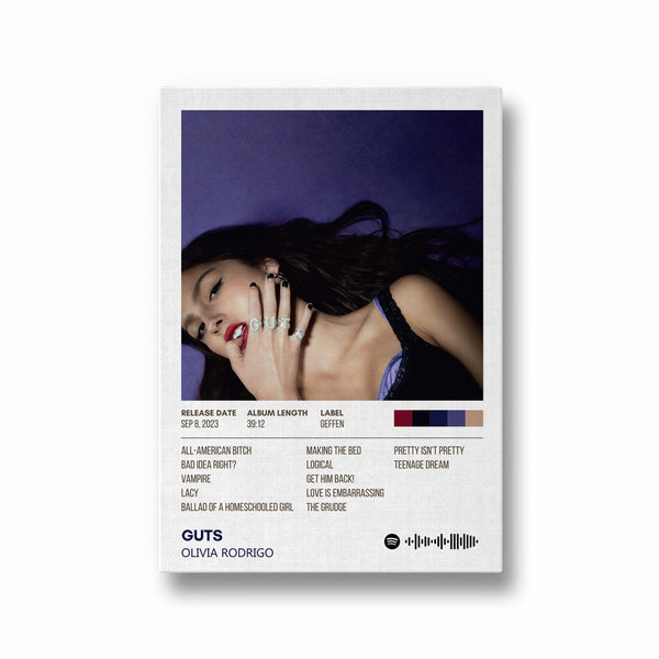 Guts by Olivia Rodrigo Album Poster