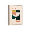 Chains of Childhood Abstract Geometric Modern Wall Art