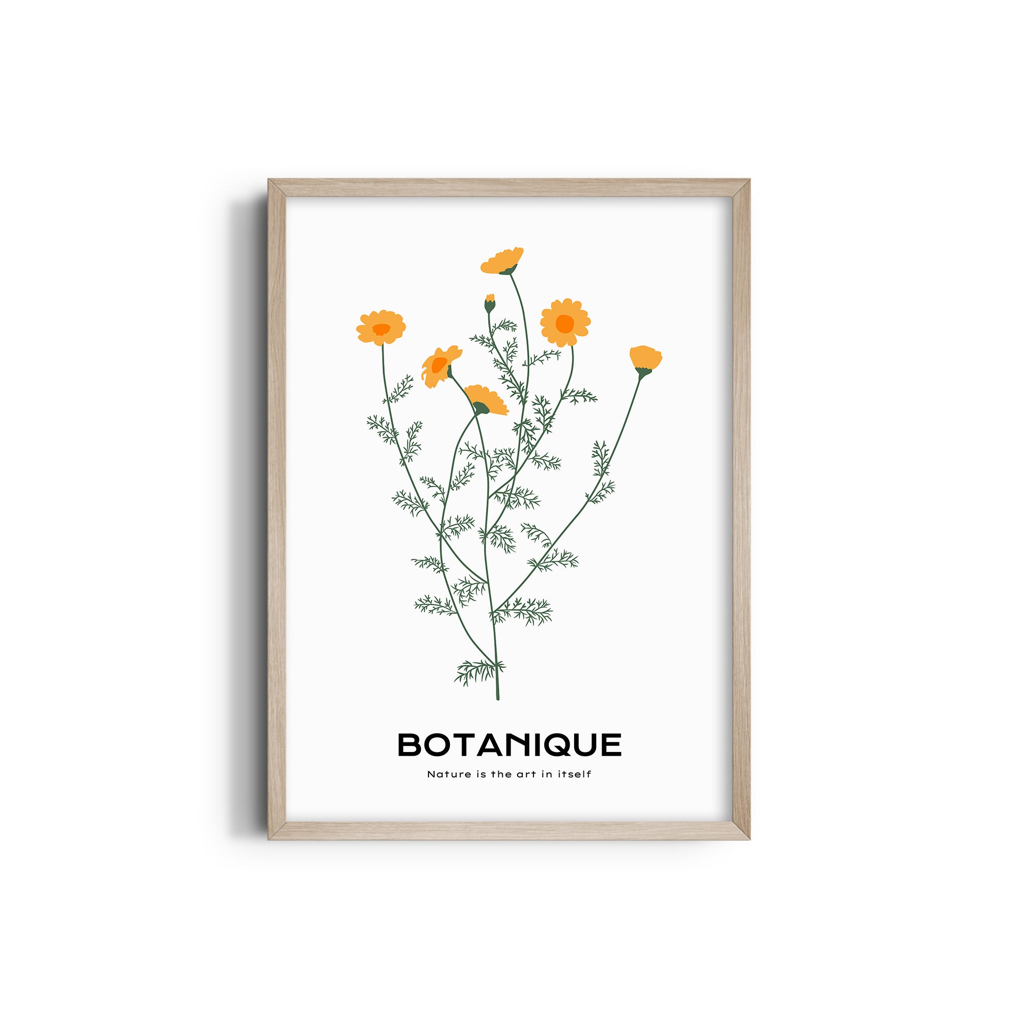 Floral Reverence Botanical Modern Wall Art