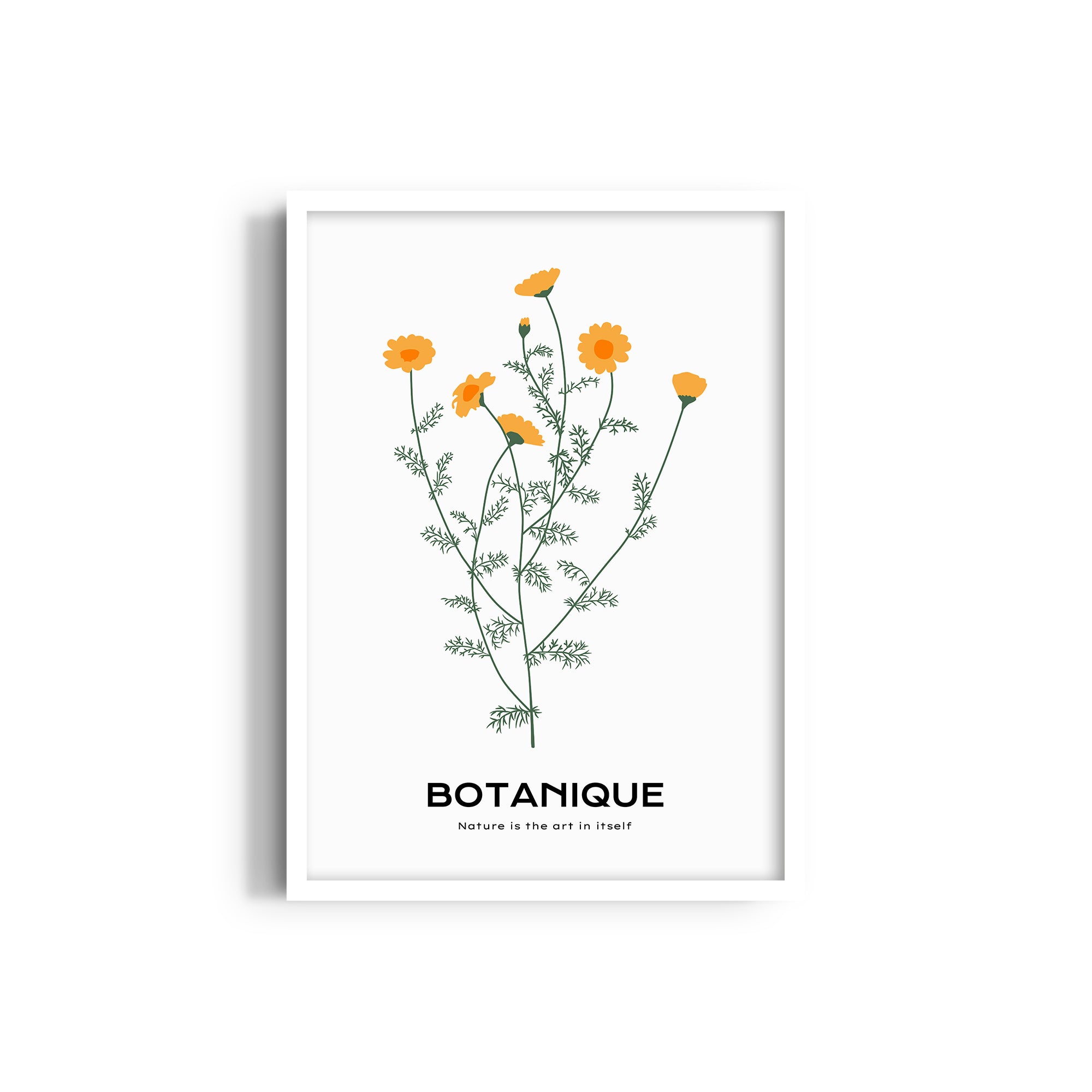 Floral Reverence Botanical Modern Wall Art