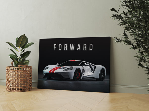 Forward - Ford GT Super Car Wall Poster