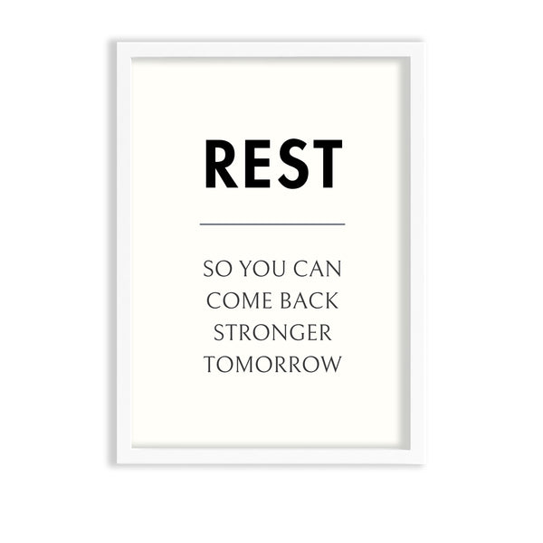 Rest Definition Poster