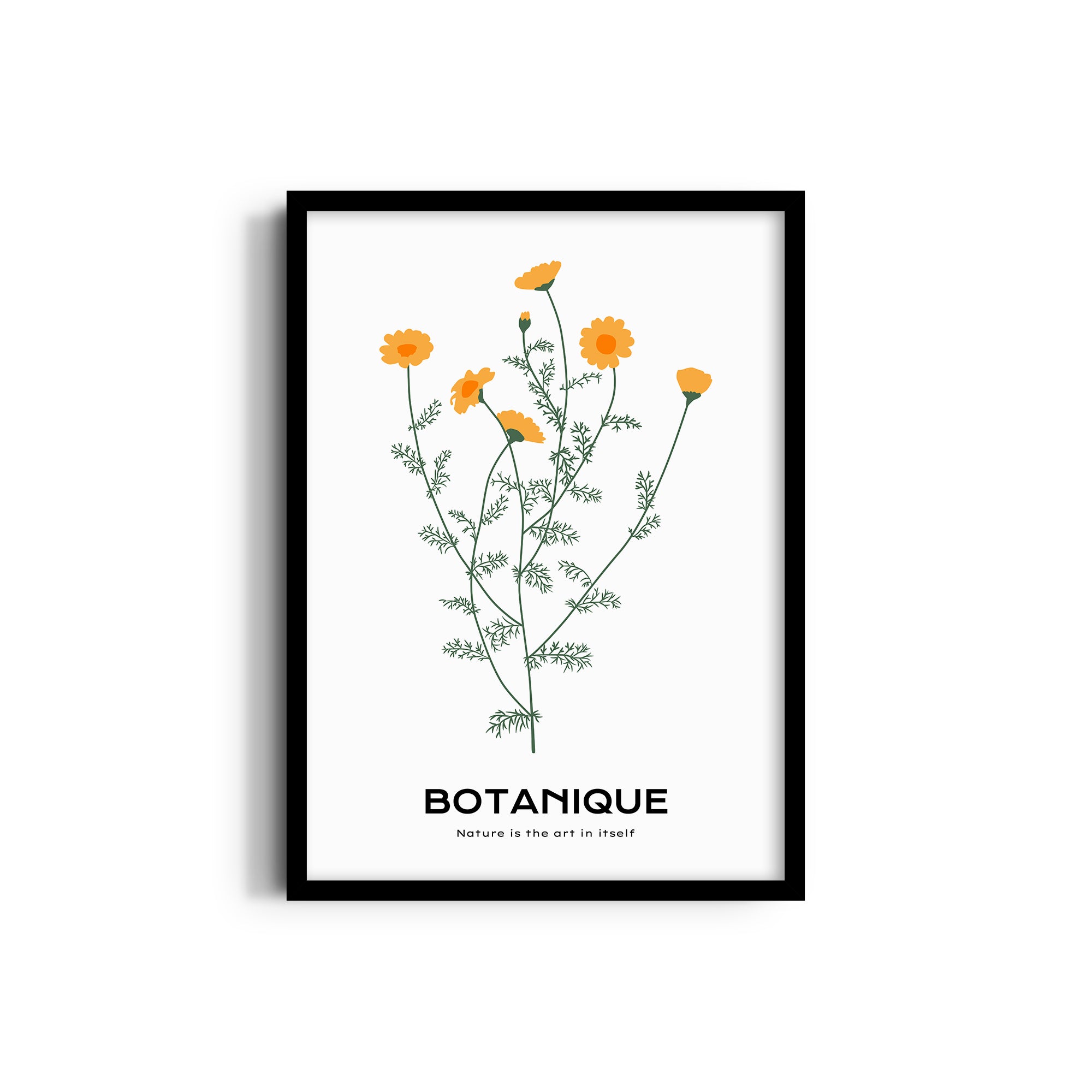Floral Reverence Botanical Modern Wall Art