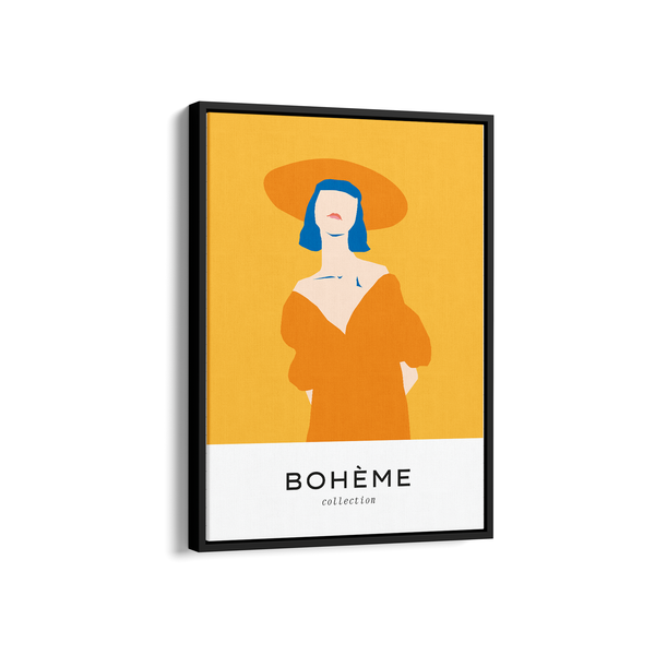 Boheme Girl Abstract Wall Art