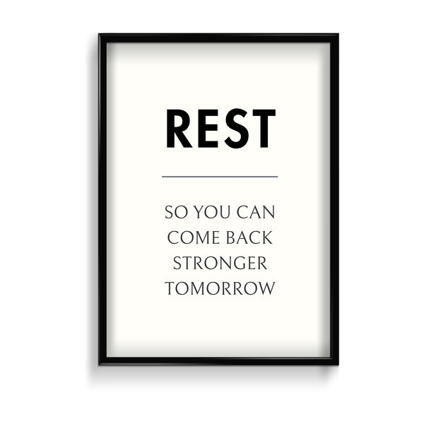 Rest Definition Poster