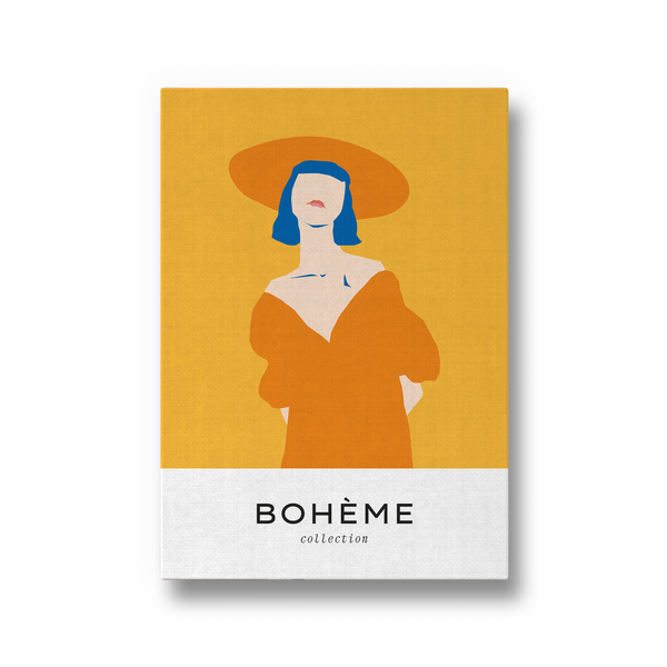 Boheme Girl Abstract Wall Art