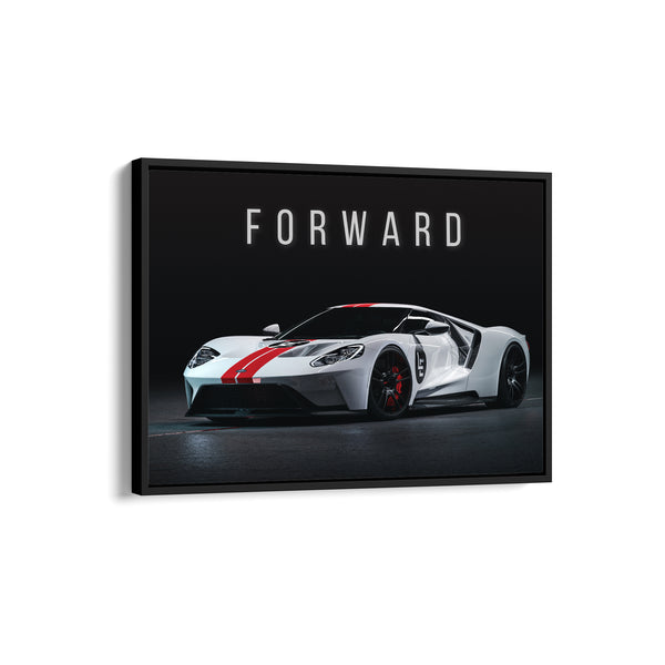 Forward - Ford GT Super Car Wall Poster