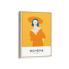 Boheme Girl Abstract Wall Art