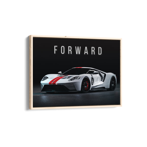 Forward - Ford GT Super Car Wall Poster