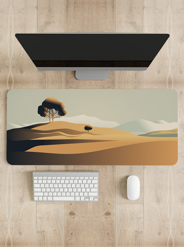 Desert Stillness Desk Mat | Desk Pad | Mouse Pad