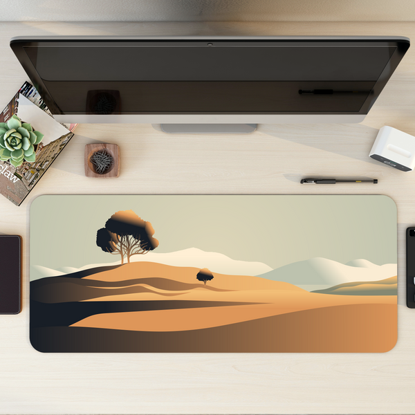 Desert Stillness Desk Mat | Desk Pad | Mouse Pad