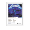 Ride the lightning by Metallica Music Album Poster