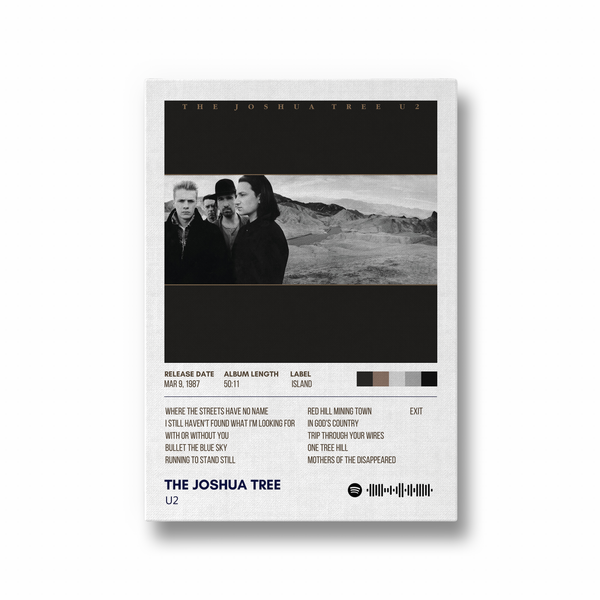 The Joshua tree by U2 Music Album Poster