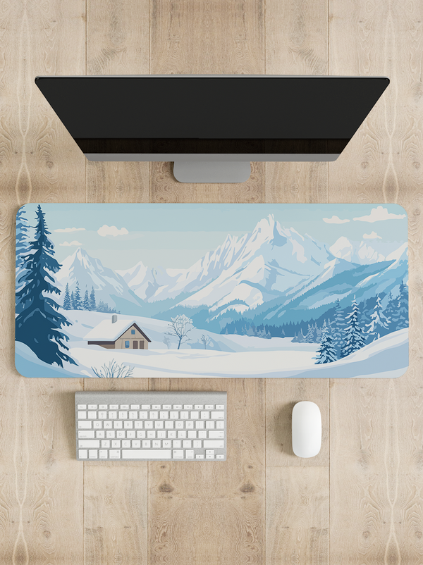 Glacier View Desk Mat | Desk Pad | Mouse Pad