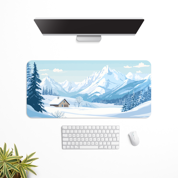 Glacier View Desk Mat | Desk Pad | Mouse Pad