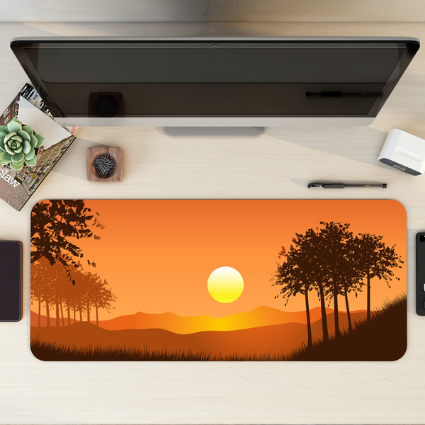 Evening Glow Desk Mat | Desk Pad | Mouse Pad