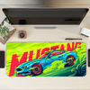 Mustang Racing Car Desk Mat | Desk Pad | Mouse Pad