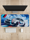 BMW M2 Racing Car Desk Mat | Desk Pad | Mouse Pad