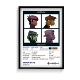 Demon Days by Gorillaz Music Album Poster