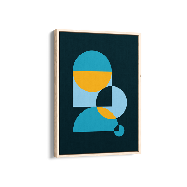 Eminent Compassion Abstract Geometric Modern Wall Art