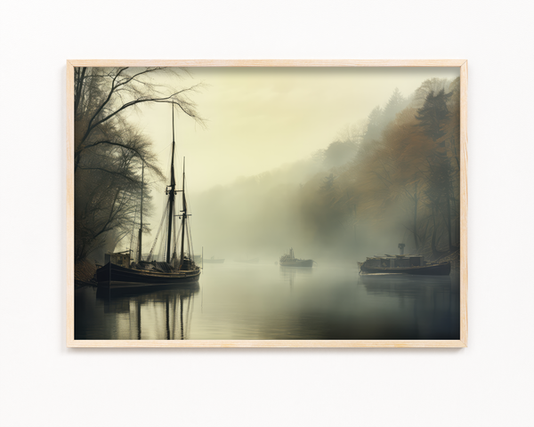 Waterscape Forested Haven Wall Art