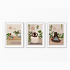 Set of 3 Kind Women Modern Wall Art