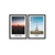 New York & Paris Set of 2 Posters
