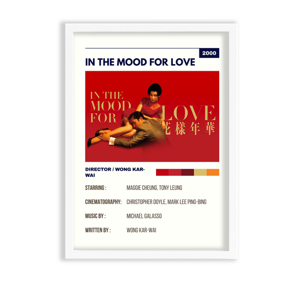 In the mood for love Retro Wall Art