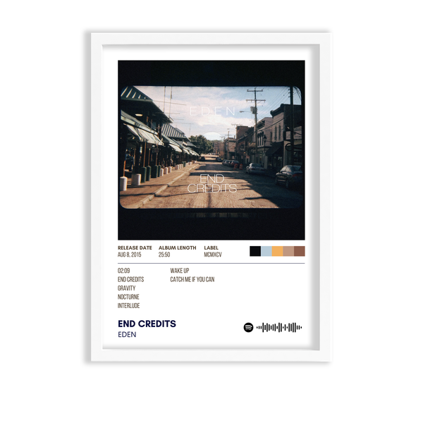 End credits by Eden Music Album Poster