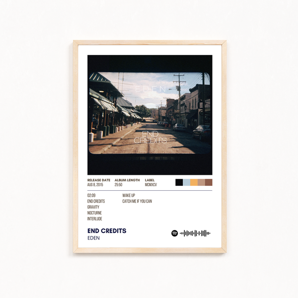 End credits by Eden Music Album Poster