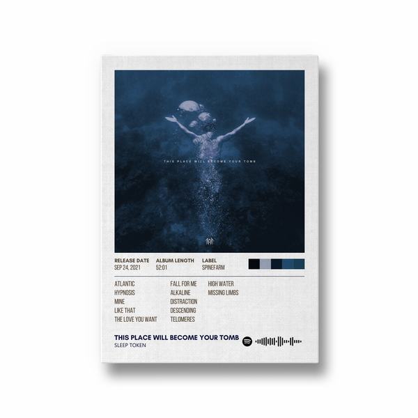 This place will become your tomb by Sleep Token Music Album Poster