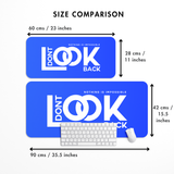 Don’t Look Back Desk Mat | Desk Pad | Mouse Pad
