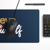 Believe in Yourself dark Desk Mat | Desk Pad | Mouse Pad