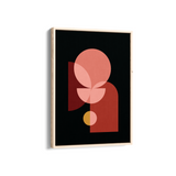 Trivial Nerve Abstract Geometric Modern Wall Art