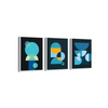 Set of 3 Geometric Modern Wall Art