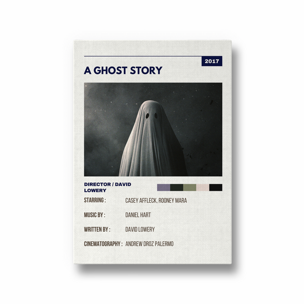 A Ghost story Retro Wall Art