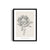 Sunflower Modern Line Wall Art