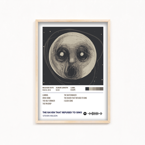 The Raven that refused to sing by Steven Wilson Album Poster