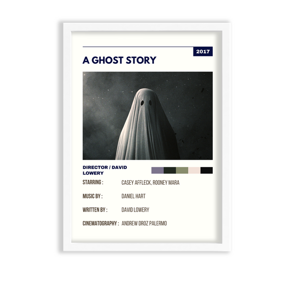 A Ghost story Retro Wall Art