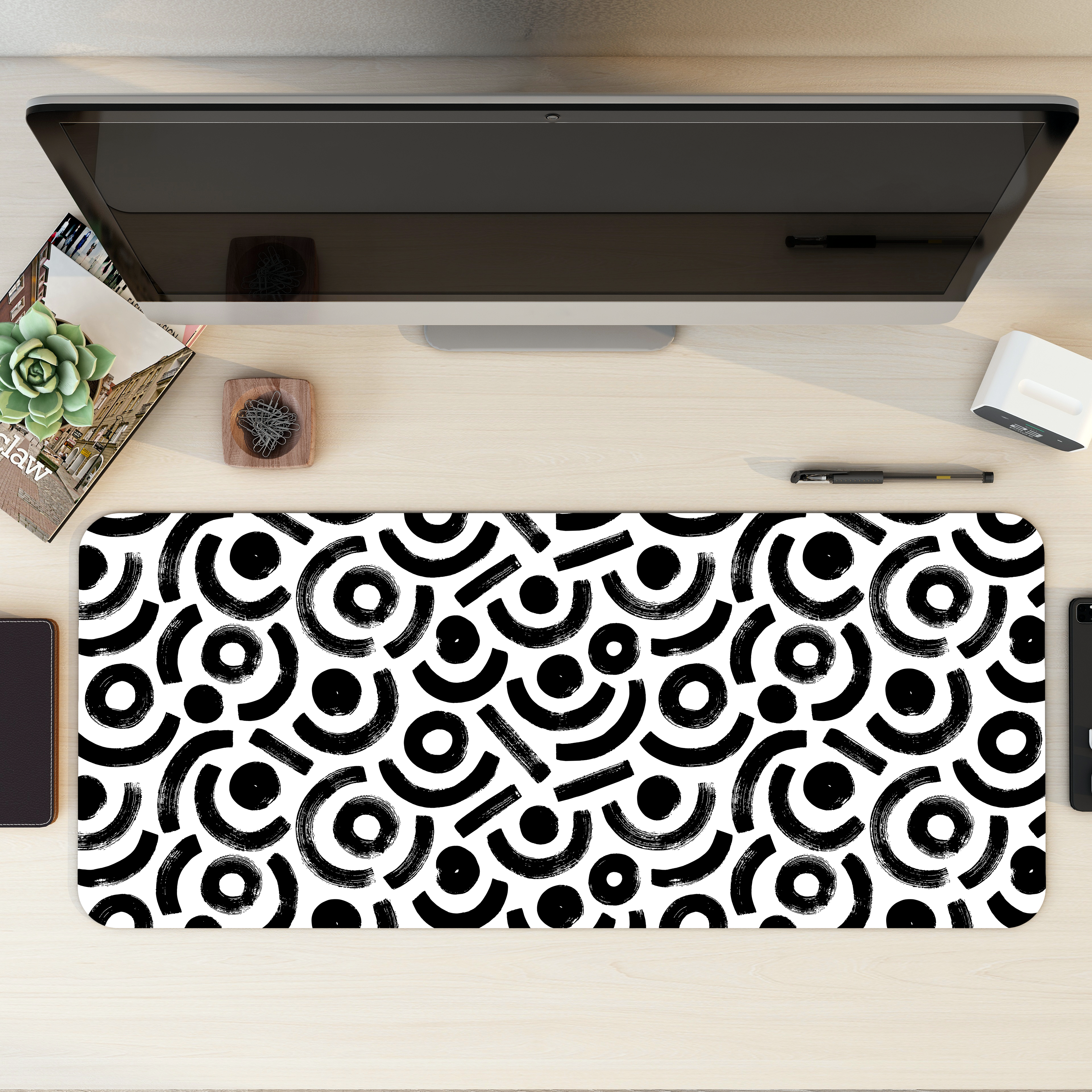 Ink Orbit Desk Mat | Desk Pad | Mouse Pad