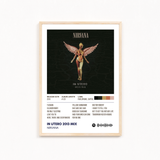 In Utero 2013 Mix by Nirvana Music Album Poster