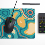 Sunset Topography Desk Mat | Desk Pad | Mouse Pad