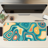 Sunset Topography Desk Mat | Desk Pad | Mouse Pad