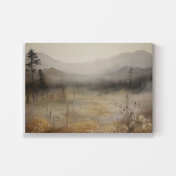 Misty Mountains Solace Wall Art