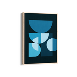 Dynamic Fall Abstract Geometric Modern Wall Art
