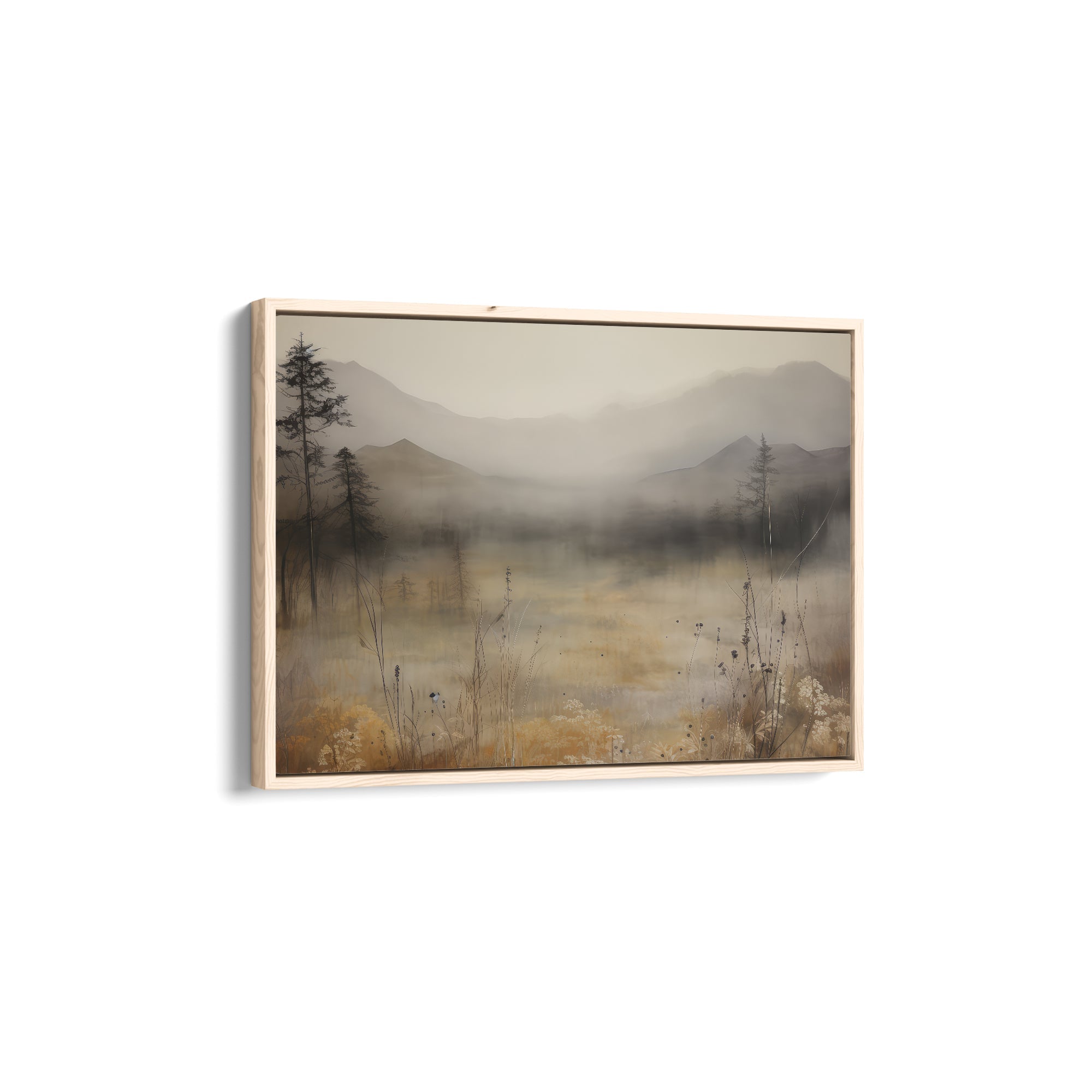 Misty Mountains Solace Wall Art