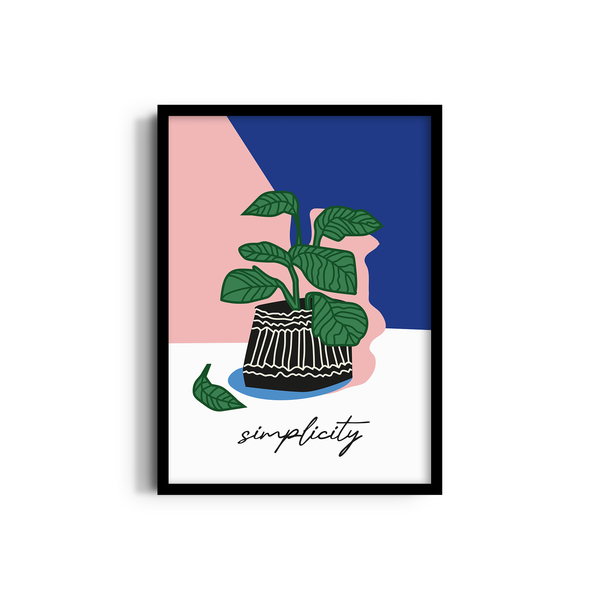 Simplicity Artistic Wall Art